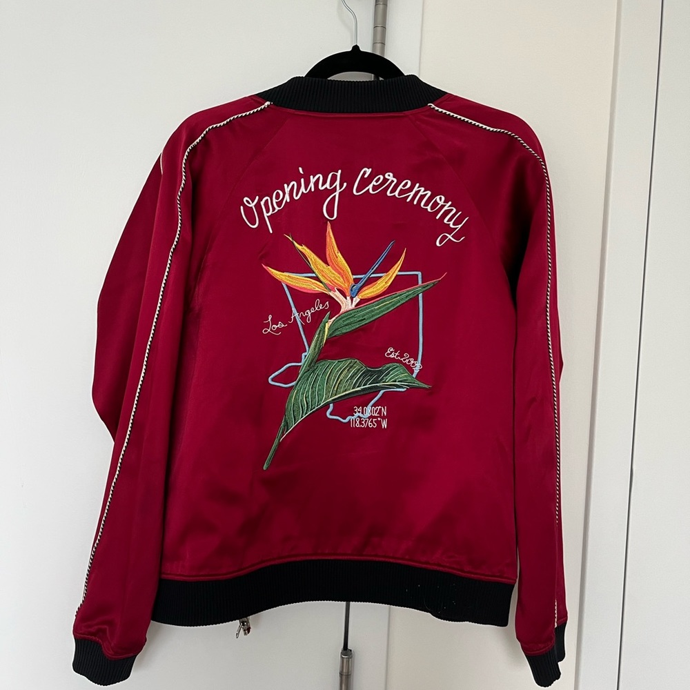 Opening Ceremony Reversible Bomber Jacket
